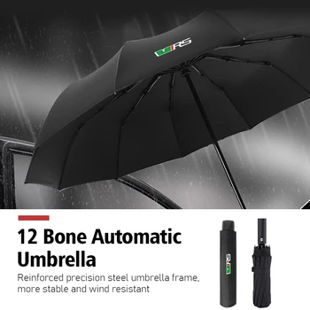 12-Костный автоматический складной зонт для бизнеса, аксессуары для Skoda Superb MK3, Производные VisionS Yeti Scala Enyaq-iV