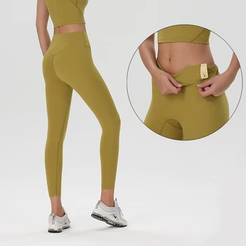 2024 Новые женские бесшовные леггинсы для спортзала, спортивные штаны для занятий бегом трусцой, одежда для занятий йогой с высокой талией, одежда для тренировок